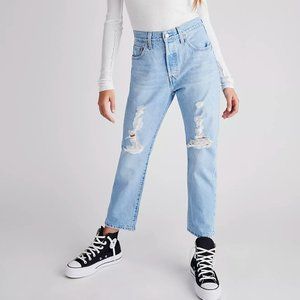 LEVI'S Wedgie Straight Leg Jeans